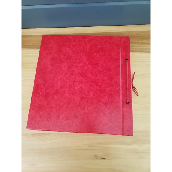 Brand New Vintage 60s(?) Red Scrapbook - Picture 2 of 5